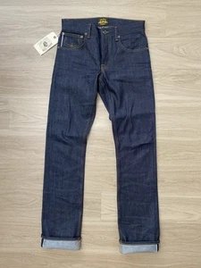 Jeans taglio western Brave Star Mojave nuovi con etichette taglia 30 (32x37) 12,5 oz Selvedge Made USA - Foto 1 di 20