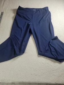 Leggings donna DaYoung pantaloni svasati blu scuro taglia XXL - Foto 1 di 8