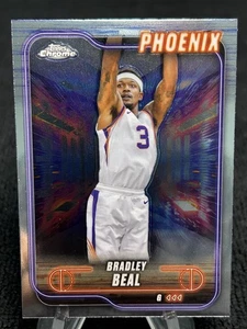 π₯ 2025 Topps Chrome Bradley Beal Base Refractor #170 - Suns Scoring Threat ππ₯ - Picture 1 of 2