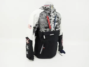 Volcom Team USA Custom Snowboard Jacket Men's Size Small OU Brighton Pullover - Picture 1 of 12