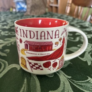 Starbucks 2018 Been There Series Indiana Coffee Mug 14oz Across The Globe - Picture 1 of 6