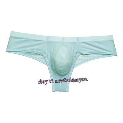 Cheeky Bikini Brief Men's Underwear Thong Contoured Pouch Boxershorts Ultrathin - Image 1 of 4