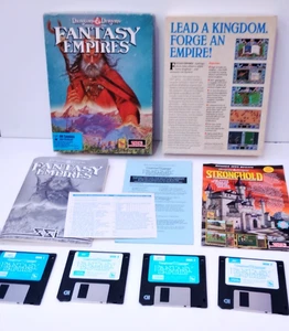 Fantasy Empires 1993 Dungeons & Dragons Vintage IBM PC 3,5" Floppy CIB - Bild 1 von 8