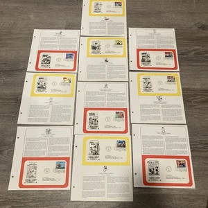 Lote de 10 portadas del primer día de Estados Unidos 1995 cómic clásicos ¡Como nuevo! - Imagen 1 de 12