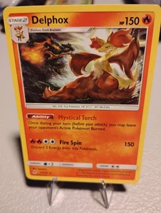 Delphox 17/131 SM - Forbidden Light NM Holo English - Picture 1 of 2