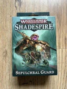 Warhammer Underworlds Shadespire Warband Sepulchral Guard OOP Rare NEU auf Angüssen - Bild 1 von 5