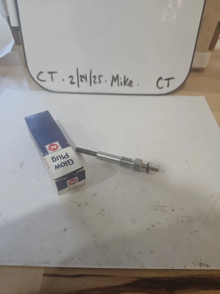 33G AC Delco Glow Plug for Chevy Chevrolet LUV Chevette Pontiac Acadian 1981 - Image 1 of 3