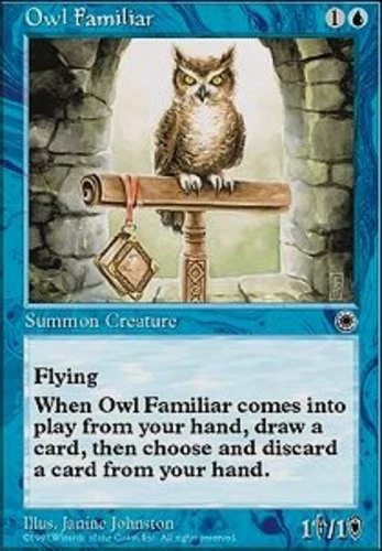 Owl Familiar - Portal # MTG Magic The Gathering - Image 1 of 1
