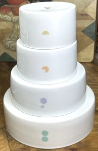 MESU Set of 4 Portion Control Nesting Measuring Bowls Cups Diet Weight Loss - Picture 1 of 10