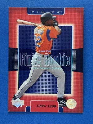 2003 Upper Deck Finite #267 Prentice Redman New York Mets #/1299 - Image 1 of 2