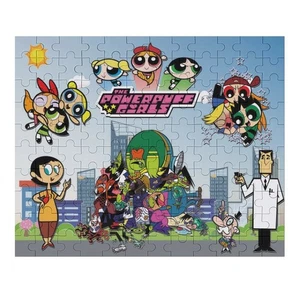 The Powerpuff Girls Jigsaw Puzzle 120 Pieces Gift for Kids Lots of Fun - Picture 1 of 7