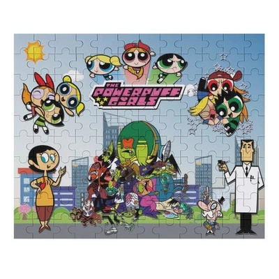 The Powerpuff Girls Jigsaw Puzzle 120 Pieces Gift for Kids Lots of Fun - Image 1 of 4