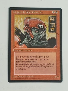 Magic The Gathering Orcos Garra de Hierro (Renacimiento Francés (BB)/Rojo/C) - BGM - Imagen 1 de 2