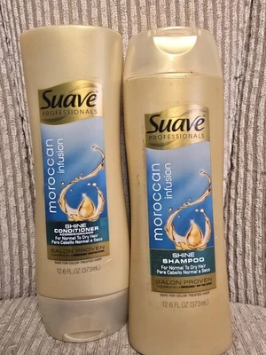 Champú y acondicionador suave Professionals marroquí infusión brillo cabello seco normal Foto 1 de 4