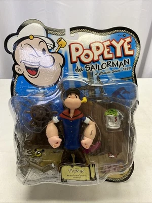 Figura de acción Mezco Toyz Popeye the Sailor Man 2001 de colección con telescopio Foto 1 de 2