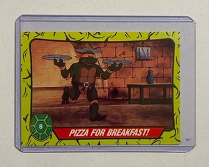Michelangelo - TMNT 1990 Topps  - 8 - #A026 - Picture 1 of 2