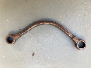 Oldtimer Triumph Voreinheit starr Benzintank Hahn Link Banjo Rohr - Bild 1 von 2