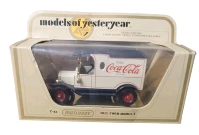 MATCHBOX MODELS OF YESTERYEAR, 1912 FORD MODEL T Y-12 Coca-Cola. - Image 1 of 4