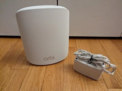 NETGEAR Orbi RBS350 Dual-Band Mesh WiFi 6 AX1800 Satellite for RBR750 - Image 1 of 3