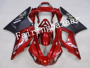 Fit for YZF R1 1998 1999 Candy Red Matte Black ABS Injection Mold Fairing Kit - Picture 1 of 8
