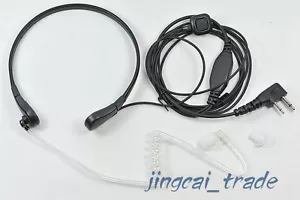 Wholesale 10 x Throat Vibration Mic Acoustic Tube Earpiece for ICOM COBRA Radio - Picture 1 of 1