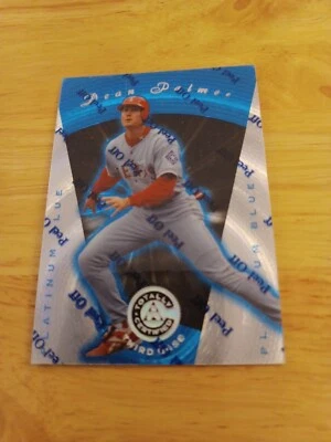 1997 Pinnacle Totally Certified Platinum Blue #rd /1999 Dean Palmer #19 $$$ - Image 1 of 2
