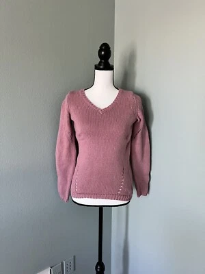 Мягкий розовый свитер Ann Taylor размер XS миниатюрный - Изображение 1 из 4