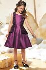 Chasing Fireflies Girl's Purple Peblum Dress Size 10 NWOT Holiday Wedding Dance 