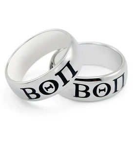 Beta Theta Pi sterling silver men's ring with enamel - Picture 1 of 2