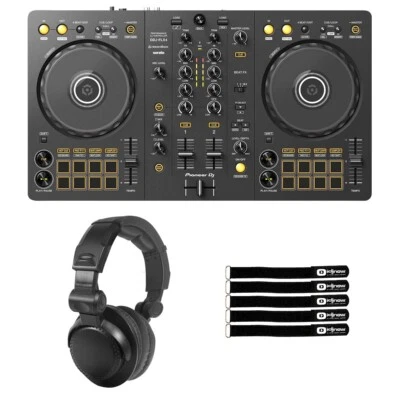 Pioneer DDJ-FLX4 2-Channel Serato Rekordbox DJ Controller w Headphones