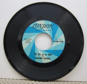 Marianne Faithfull - The Sha La La Song & Summer Nights - London 45 RPM 1965 - Picture 1 of 2