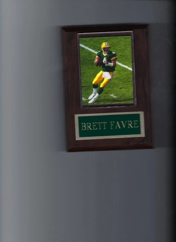 BRETT FAVRE PLAQUE GREEN BAY PACKERS NFL FOOTBALL Cover