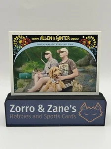National Go Fishing Day 2022 Topps Allen & Ginter It's Your Special Day #IYSD12 - Picture 1 of 2