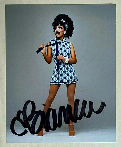 BIANCA DEL RIO * HAND SIGNED PHOTO PRINT #6 * BN&M * DRAG RACE * ROY HAYLOCK Cover