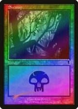 Swamp (342) FOIL Odyssey PLD Basic Land MAGIC THE GATHERING MTG CARD ABUGames