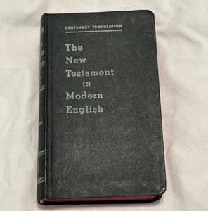 Vtg Oct 1954 The New Testament Modern English Montgomery Centenary Translation - Picture 1 of 15