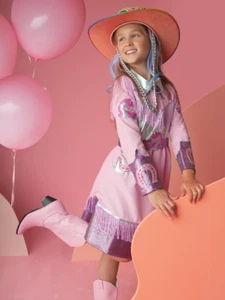 Unicorn Cowgirl Rodeo Costume for Girls - Picture 1 of 9