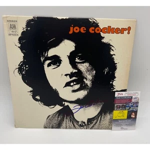 Joe Cocker Signed Album Autographed JSA COA Self Titled - Picture 1 of 8