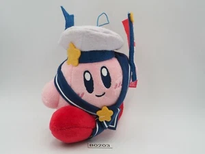 Kirby B0203 25th Anniversary Sailor SK Japan Mascot Strap 5" Plush Toy Doll - Picture 1 of 7