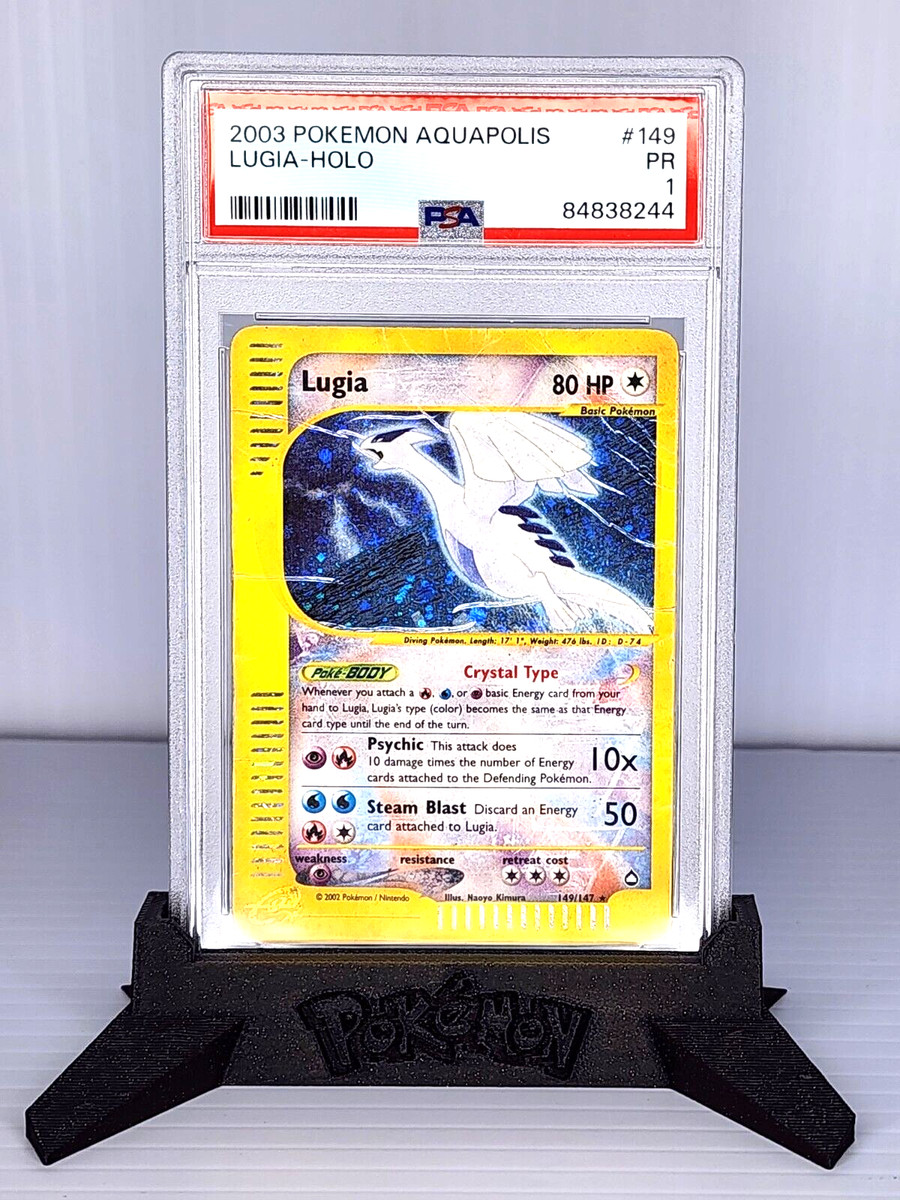 Pokémon Lugia Pokémon TCG Aquapolis Individual Collectible Pokémon Lugia Pokémon TCG Aquapolis Individual Collectible