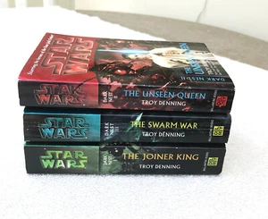 Star Wars Dark Nest Trilogy Complete Joiner King Unseen Queen Swarm War Pb Lot - Foto 1 di 4