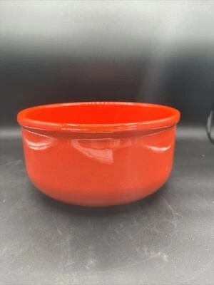 Waechtersbach West Germany 9" Serving Bowl Solid Red - Image 1 of 4