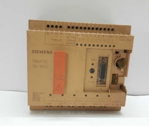 SIEMENS 6ES5 090-8MA01 PROGRAMMABLE CONTROLLER S5-90U SIMATIC S5 WITH MEMORY - Picture 1 of 13