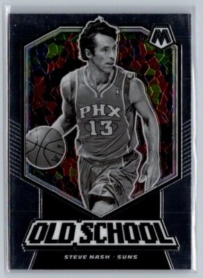 2019-20 Panini Mosaic #1 Steve Nash Old School - Image 1 of 2