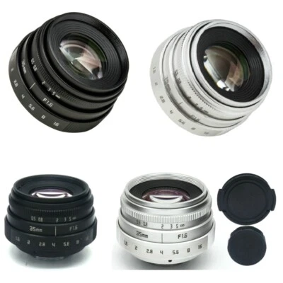 Hengyijia 35mm F1.6 Mini Lens For Sony E/ M43/ FujiFX/ Canon EOS-M /Samsung NX - Image 1 of 4