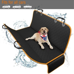 US Pet Dog Car Back Seat Cover 600D Protector Waterproof Scratchproof Hammock - Foto 1 di 8