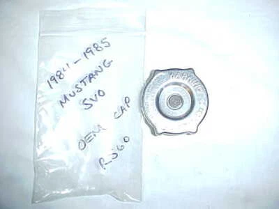 1984 1985 1986 Ford Mustang SVO OEM RS60 tampa do radiador - 16 libras - Muito bom estado - Imagem 1 de 4