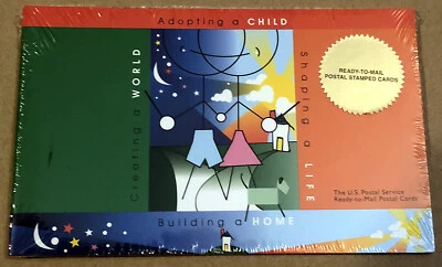 Pack of 10 Sealed & Unused Adoption Ready to Mail Postal Cards #UX315a - Image 1 of 2