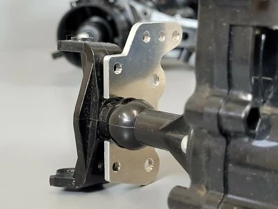 New Pair Aluminum Relocate Axle Link Shock Mount Tamiya 1/10 Clodbuster Bullhead - Image 1 of 4