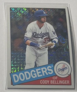 CODY BELLINGER 2020 TOPPS Series 2  SILVER PACK  CHROME MOJO REFRACTOR #85TC-23 - Picture 1 of 2